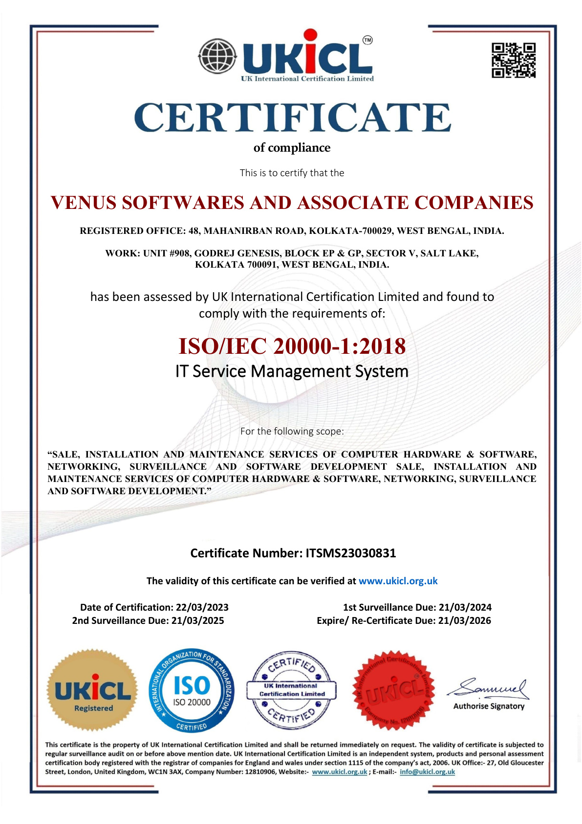 ISO 20000-1:2018